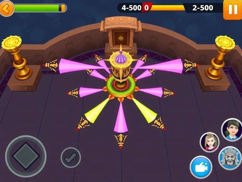 Epic Spin Battle Gameplay Screenshot